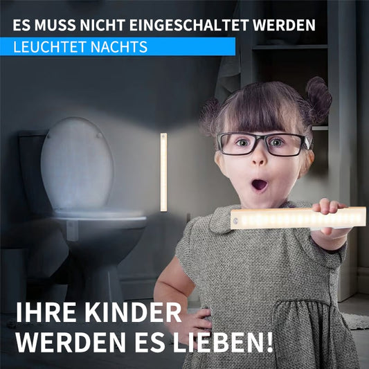 🔥Sofortbeleuchtung💡Bohrfreie intelligente Sensor magnetische aufladbare LED-Leuchte