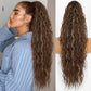 💕 LETZTER TAG DER AKTION - 50 % RABATT 💕Lockige, gewellte Frizz-Haarverlängerung mit Pferdeschwanz