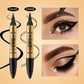 2-in-1 Waterproof Magic 4-fork Eyebrow Pen & Eyeliner