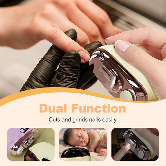 🔥🔥Electric nail clipper safe 2 in 1🔥