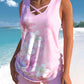 🏖️Sommer-Sale 60% Rabatt🏝️🩱Zweiteiliger Tankini– hochtailliert mit Bandeau-Top – perfekt für den Strand👙