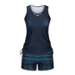 🏖️Sommer-Sale 60% Rabatt🏝️🩱Zweiteiliger Tankini– hochtailliert mit Bandeau-Top – perfekt für den Strand👙