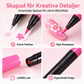 🥳💞 Über 68.000 Stück verkauft!🖌️🎨24-Farben Nagel-Art-Stifte Set – Zwei Spitzen, endlose Kreativität! 💅 Präzise Linien, schnelles Trocknen, Salon-Qualität ✨
